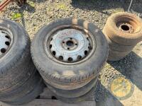 4x Peugot Partner tyres 195/65/15 - 2