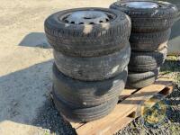 4x Peugot Partner tyres 195/65/15 - 4