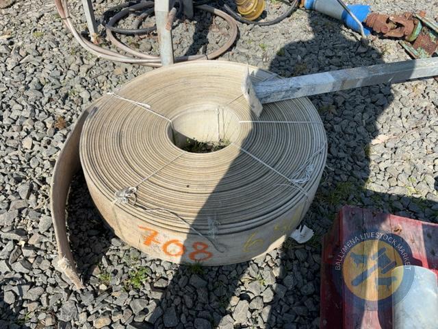 Roll of threshing belt
