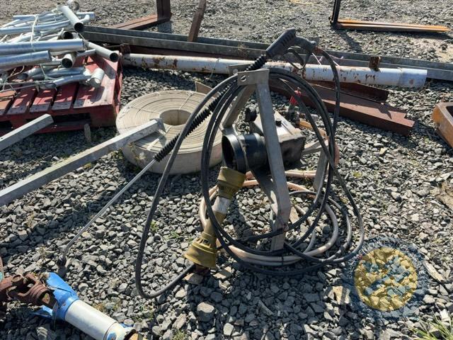PTO power washer with hose & lance