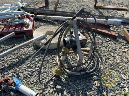 PTO power washer with hose & lance