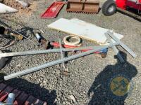 Clothes line poles