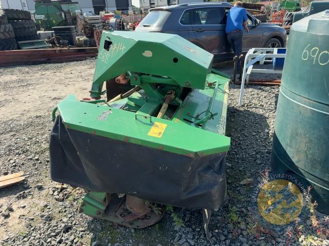 John Deere front mounted mower