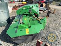 John Deere front mounted mower - 6