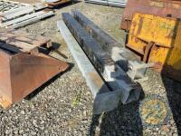 1x galvanised post - 3