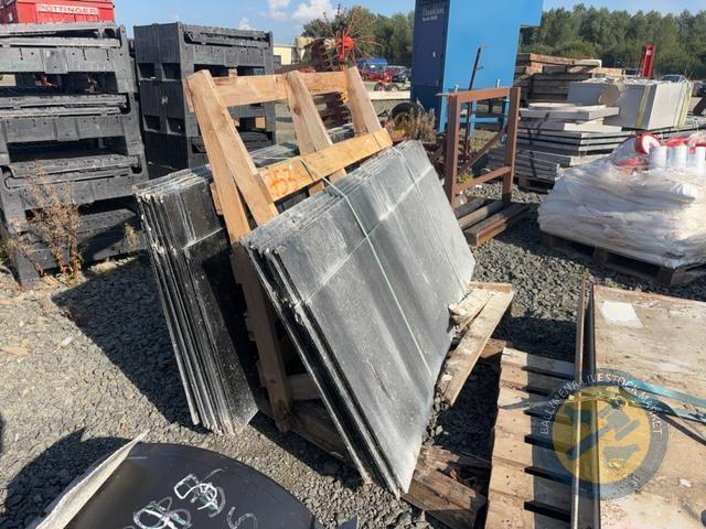 Crate of marble