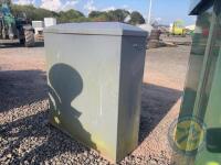 steel endosure 4ft hight x 3.5ft wide x 1'3 deep