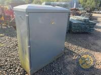 steel endosure 4ft hight x 3.5ft wide x 1'3 deep - 2