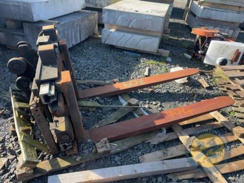10 ton 6ft pallet toes