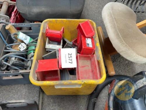 Box of lin bins