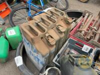 3 jerry cans