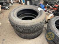 2x 255-65x17 tyres