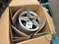 4x 13 inch alloys for fiesta
