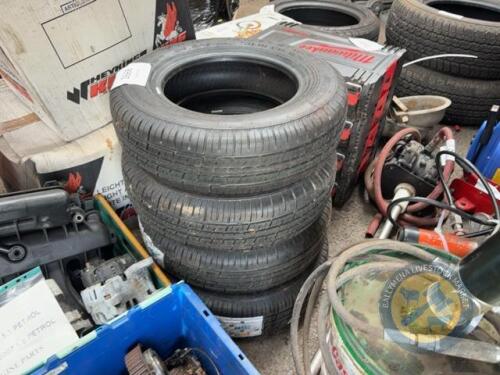 4x 157/70R/126 tyres
