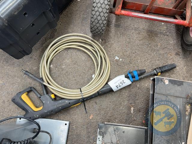 Pressure lance & hose