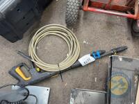 Pressure lance & hose