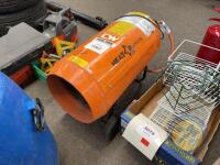 gas blower heater