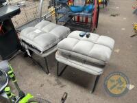 2 massage chairs