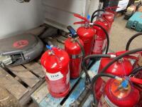5 fire extinguishers - all in date
