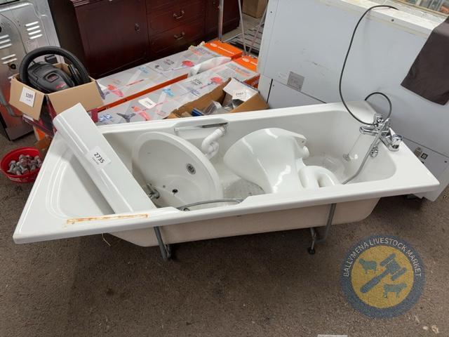 Sink, toilet, bath etc