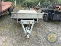 DSE 10x5 flat trailer brakes & new lights