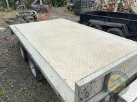 DSE 10x5 flat trailer brakes & new lights - 3