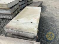 x2 7.5ft long concrete slabs c 3' 3.5 wide - 2