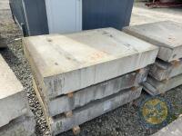 x3 4'11 long x 3' 3.5 wide concrete slabs - 2