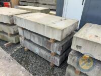 x3 4'11 long x 3' 3.5 wide concrete slabs - 3