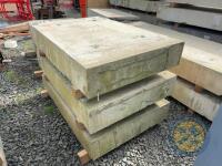 x3 4'11 long x 3'3.5 wide concrete slabs - 3
