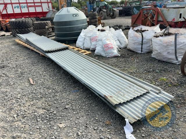 Approx 70'x29' good quality second hand tin