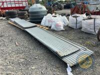 Approx 70'x29' good quality second hand tin