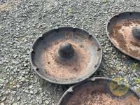 2x cast iron mexican hat pig feeders - 3