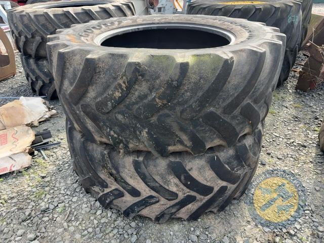 2x 540/65 R34 good year tyres