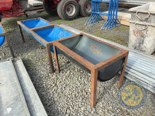 Double & single trough