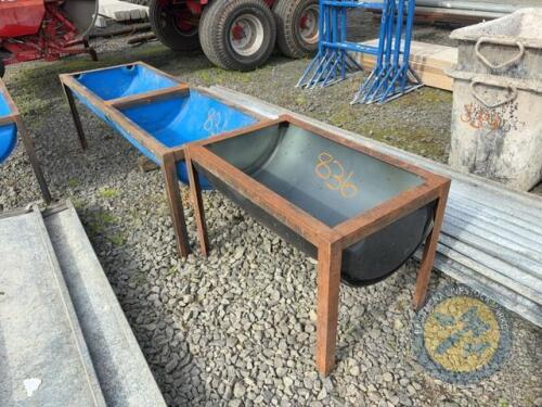 Double & single trough