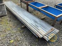 15' lengths of tin