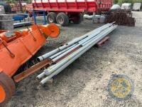 Quantity of piping & box iron