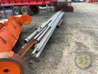 Quantity of piping & box iron - 2