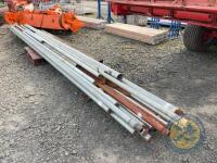 Quantity of piping & box iron - 3