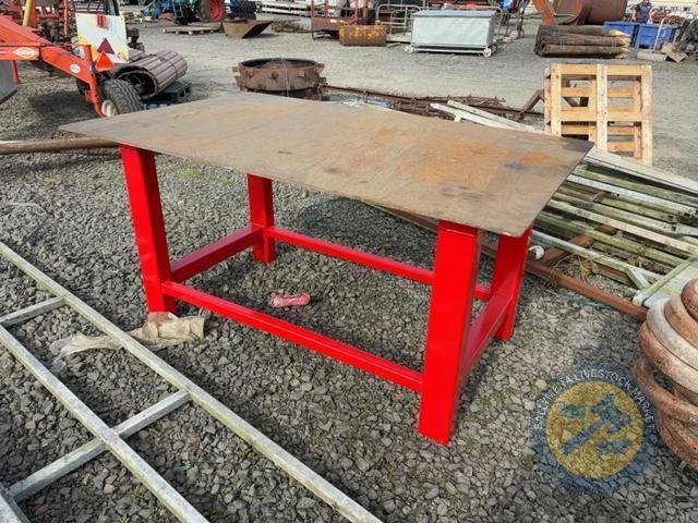 6x4 welding table