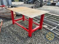 6x4 welding table - 3