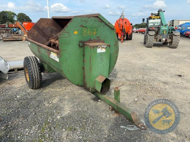 Frazer rotaspreader - new bearings back & front new chains, 2 new tyres last week, c/w shaft