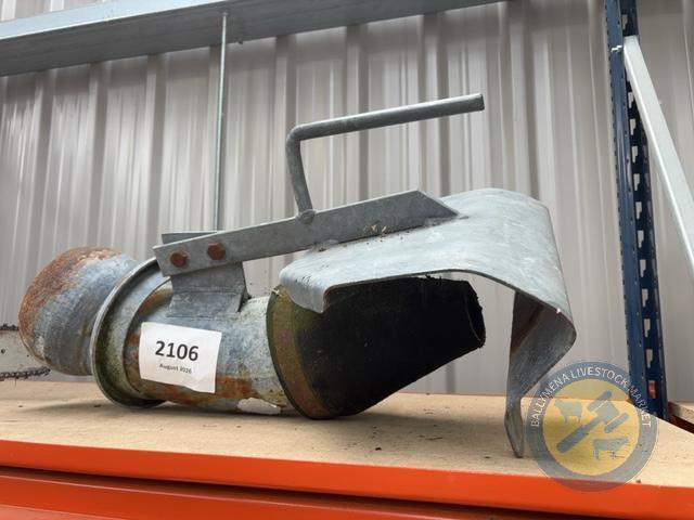 Slurry spread plate