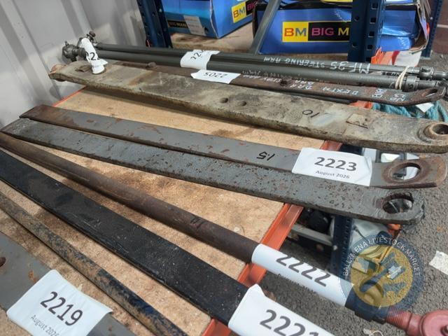 Push lift arms MF35