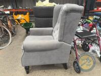Gray arm chair - 2