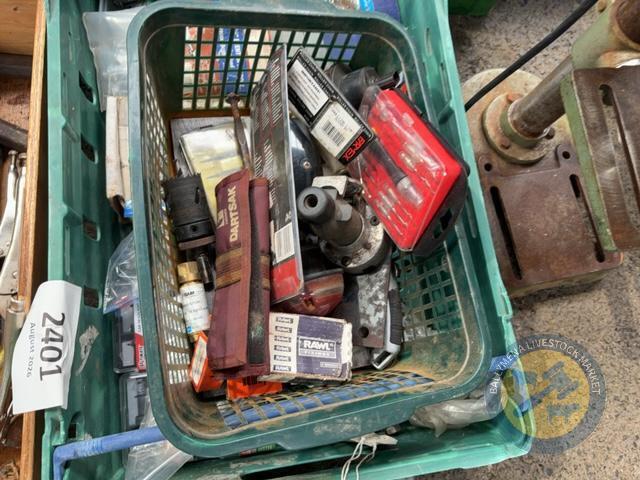 green box lot tools and fittings
