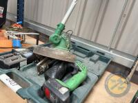 Hitachi jigsaw & electric strimmer - 3