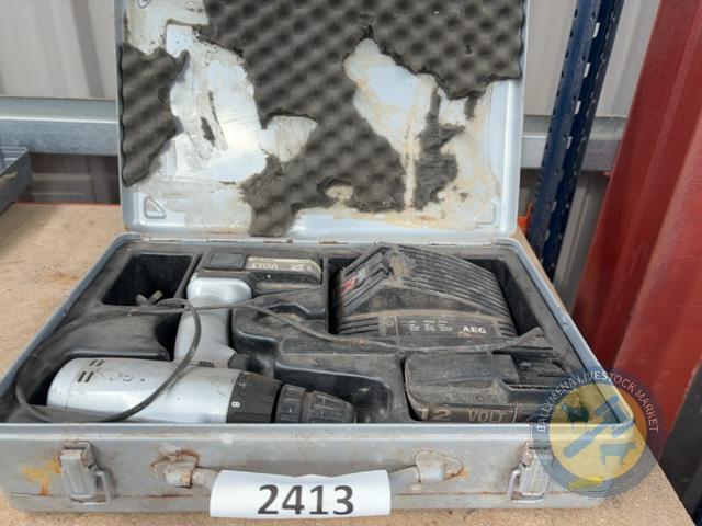 AEG Battery drill