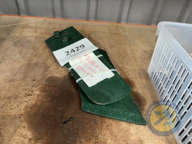 Kverneland mould board extensions